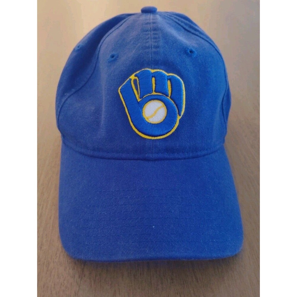 Milwaukee Brewers New Era 9Twenty Blue MLB Adjustable Hat Snapback